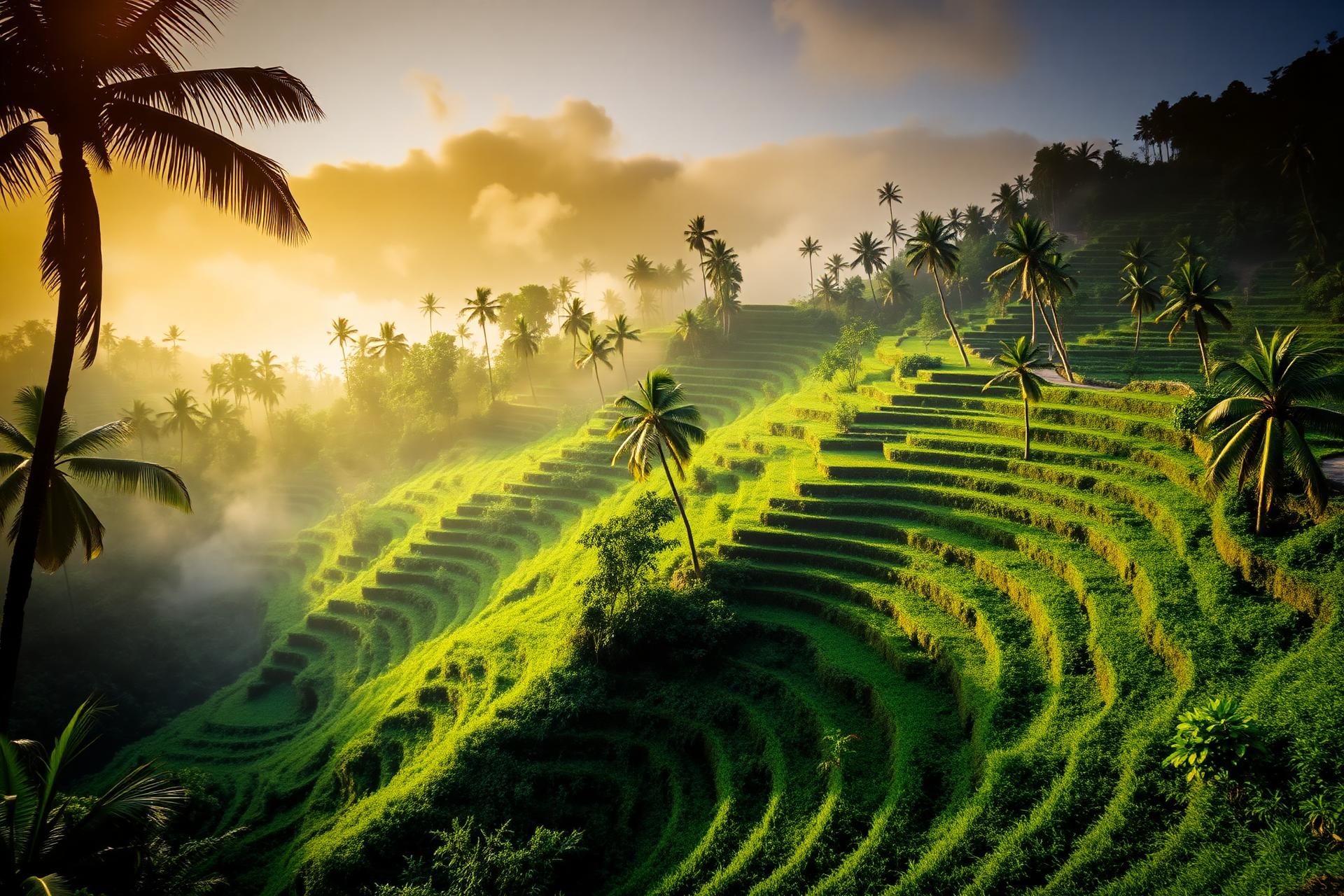 Arrozales de Ubud en Bali